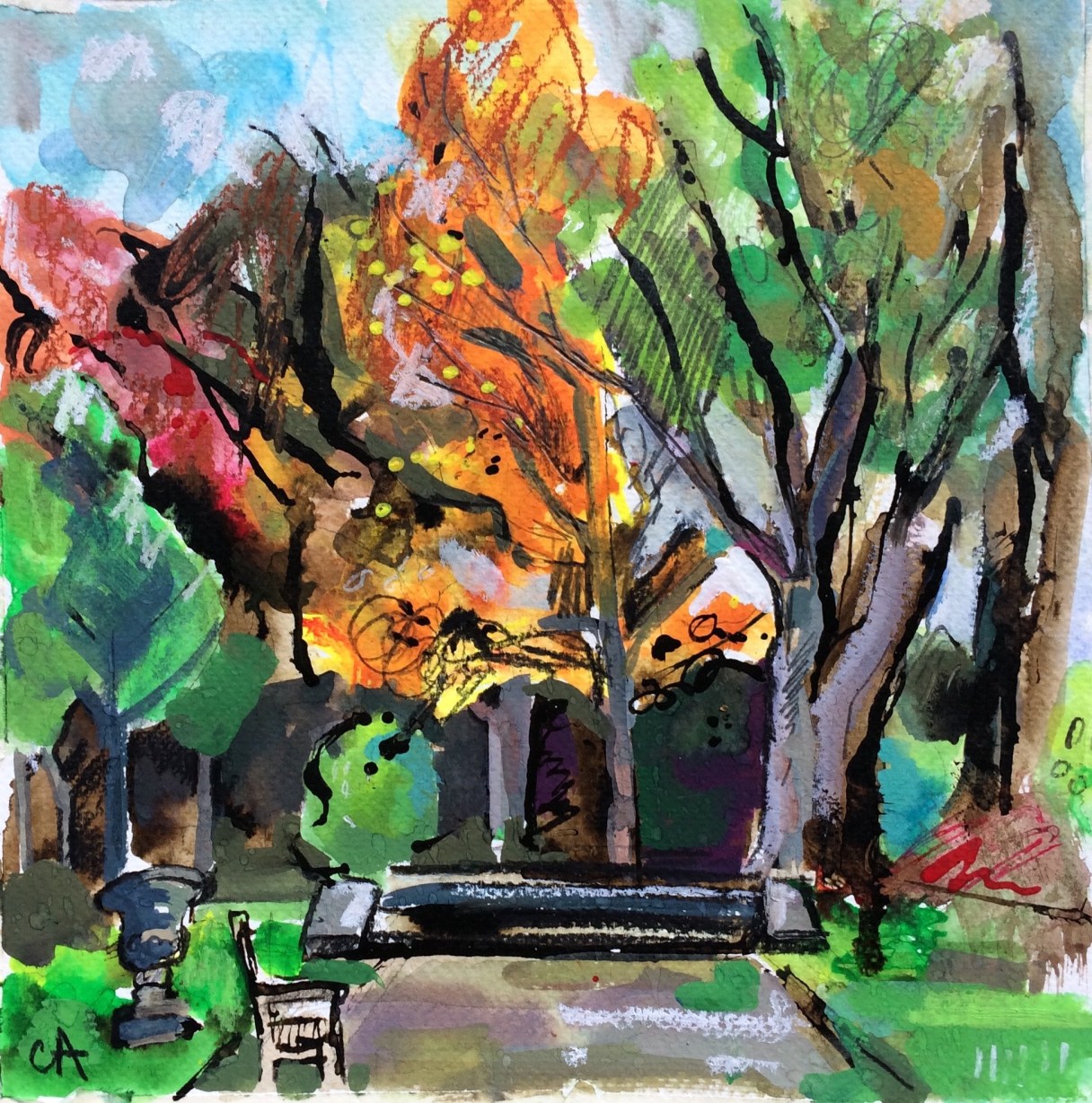 Clare Arbuthnott CA047 Lauriston Castle