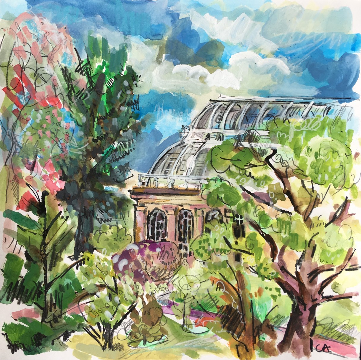 Botanics Glass House CA096 CLARE ARBUTHNOTT